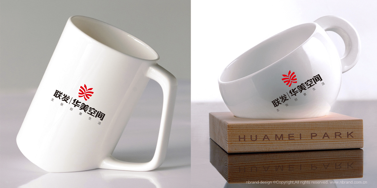 文創園:聯發華美空間品牌策劃命名、標志logo、VI設計