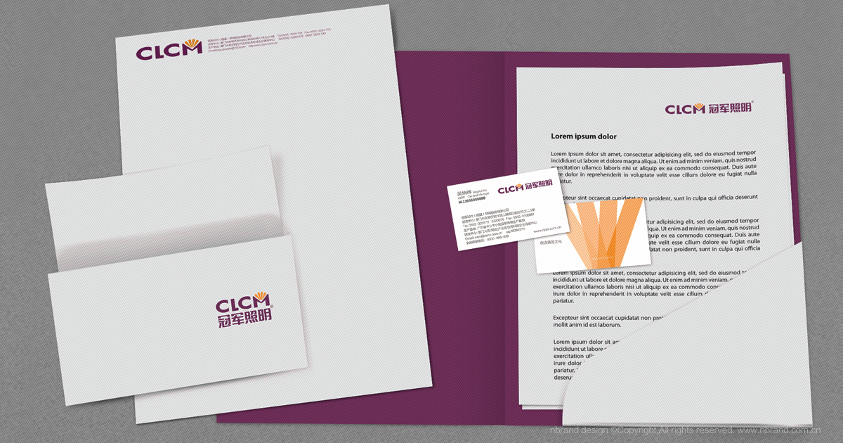 LED品牌:冠軍照明全案策劃、VI標志、包裝畫冊、終端店面